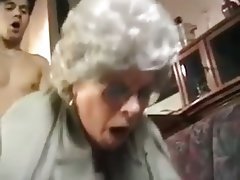 Blowjob, Granny, Handjob, Masturbation